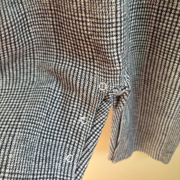 Janie and Jack Houndstooth Cotton Blend Overalls Size 12-18 months - Picture 4 of 6